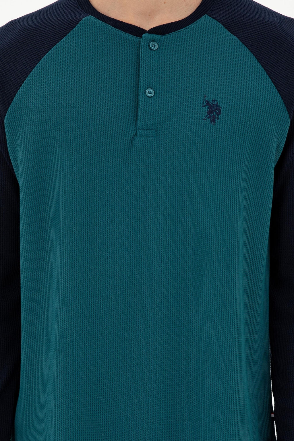 Мужской зеленый пижамный комплект - U.s. polo assn фото 5