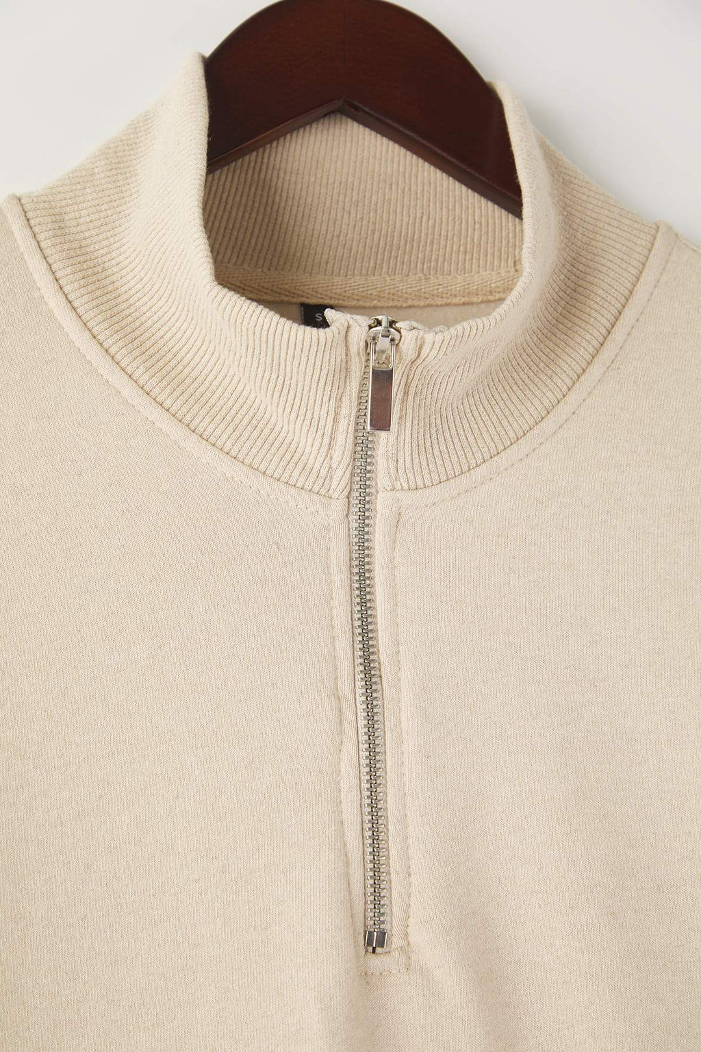 Siyah Regular/Normal Kesim Dik Yaka Kal?n Ici Polarl? Sweatshirt TMNAW26SW00021 - Trendyolmilla фото 10