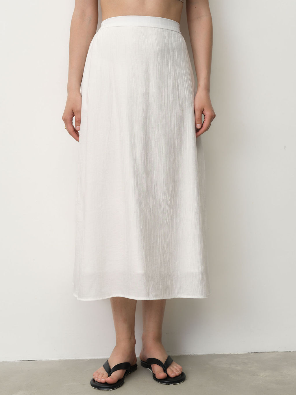 Юбка из вискозы 8011946 белая