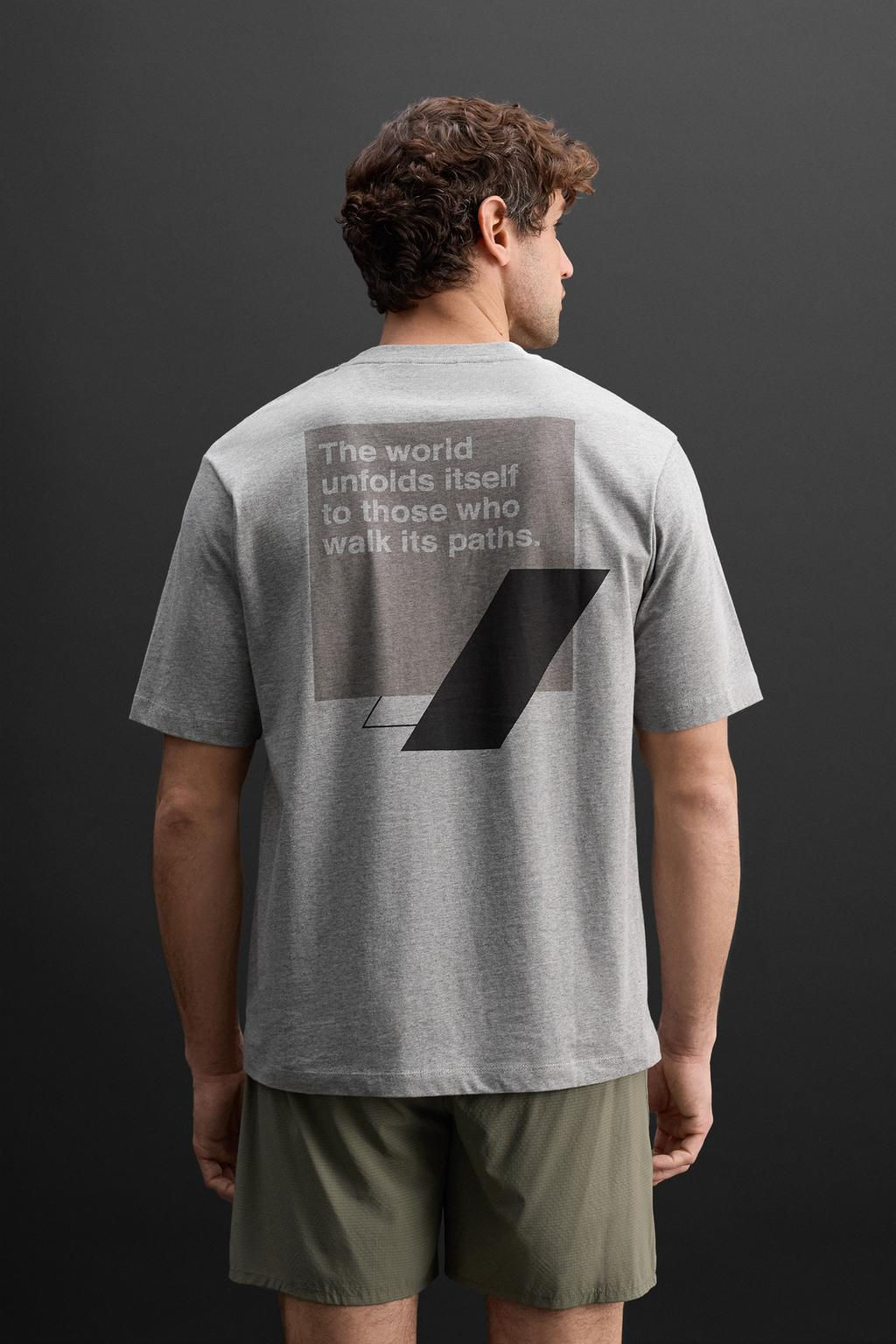 GRAPHIC PRINT T-SHIRT - Zara фото 3