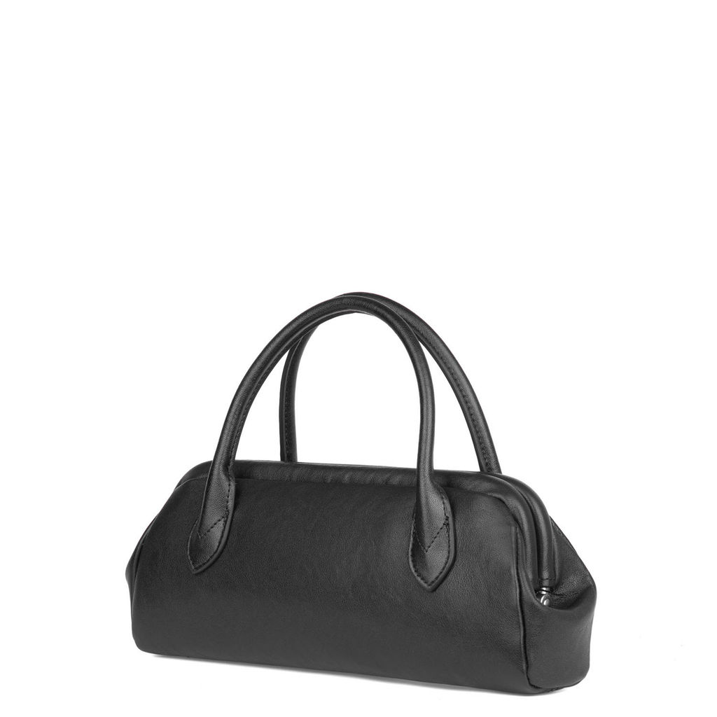 6811 black color, Женская кожаная сумка, Barcelo Biagi