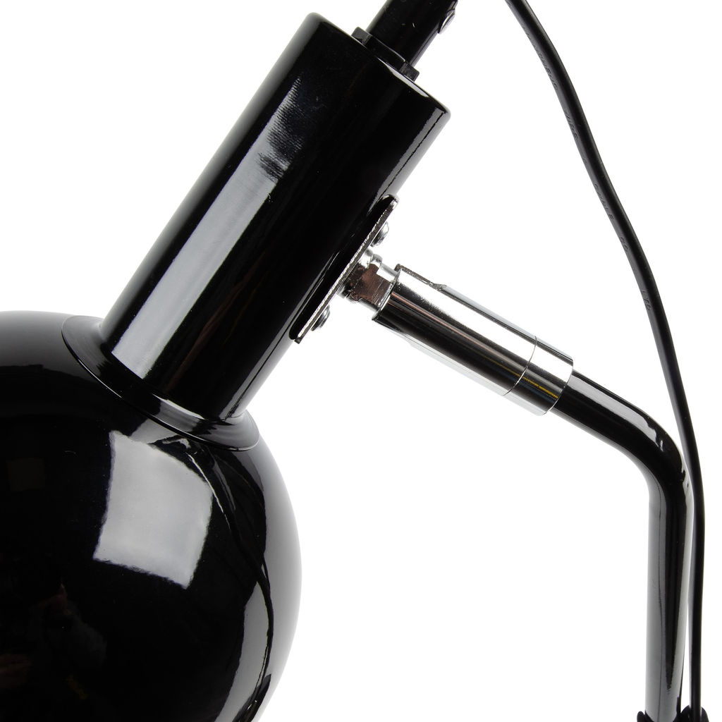 UML-B702 E14 BLACK Светильник настольный, 60W. Цоколь Е14. Механический выключатель. Черный. ТМ Uniel - Volpe фото 6