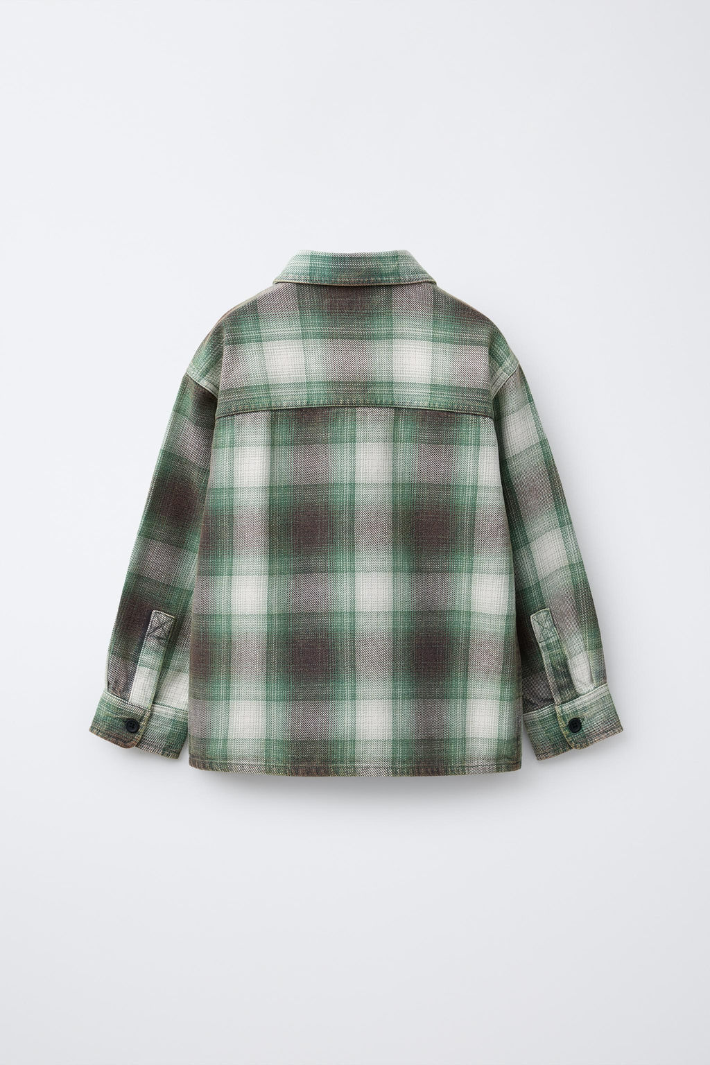 CHECK OVERSHIRT - Zara фото 2