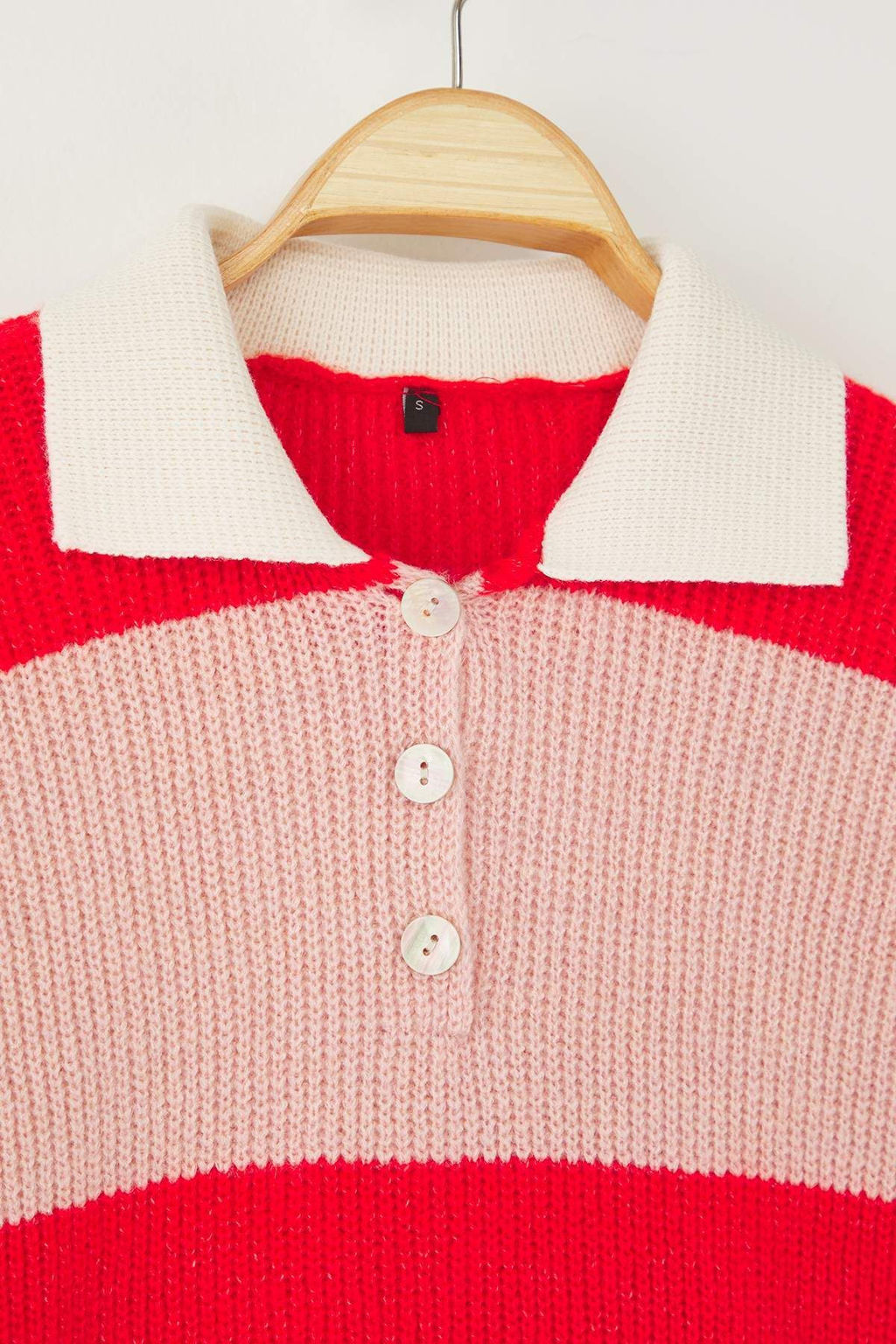 Lacivert Yumusak Dokulu Polo Yaka Triko Kazak TWOAW26KZ00038 - Trendyolmilla фото 13