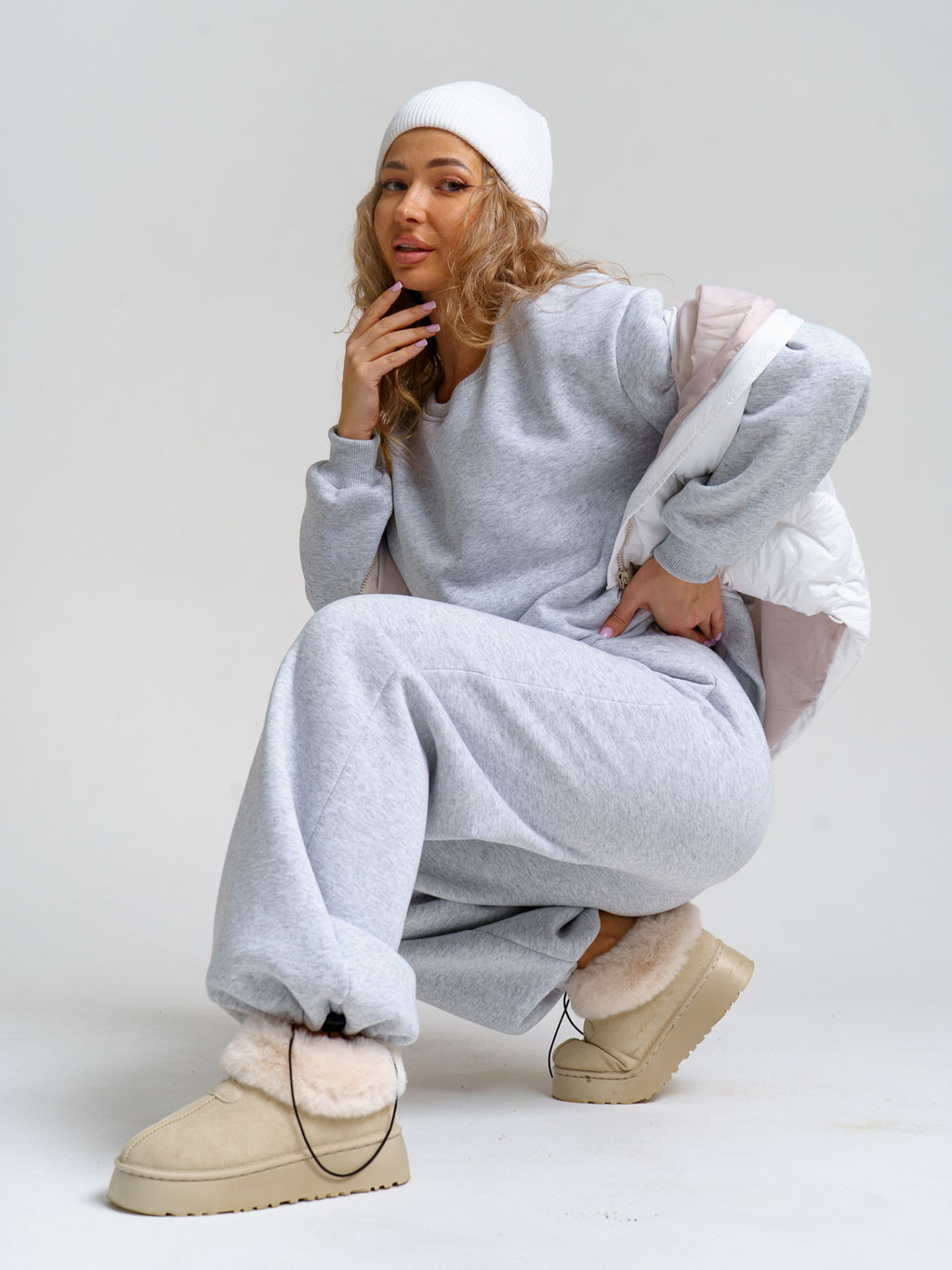 983 Костюм "Серый/меланж"