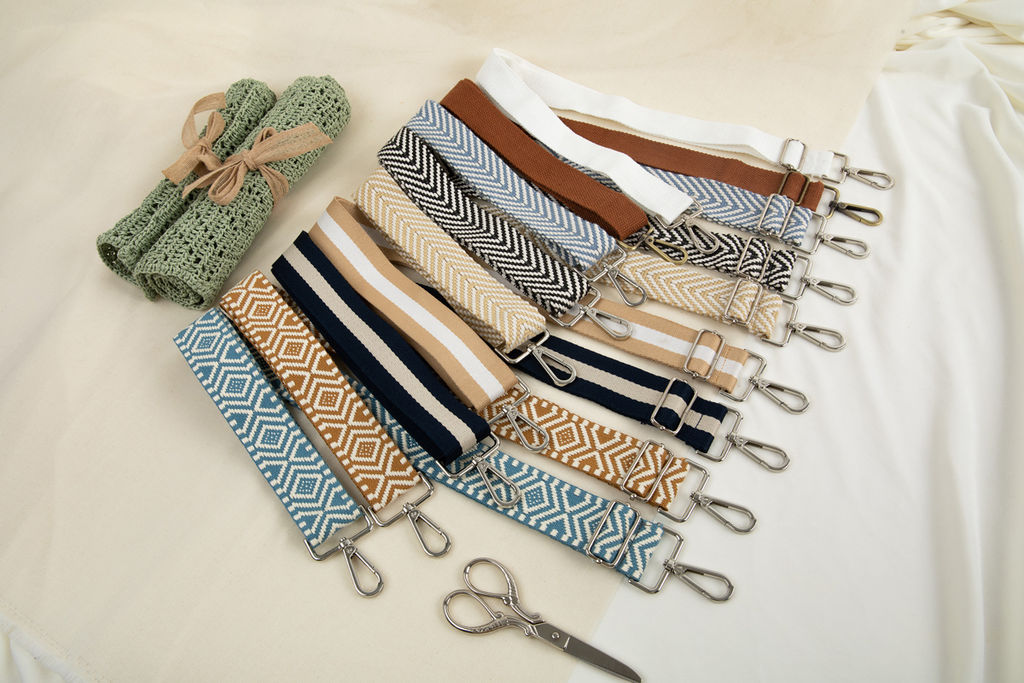 Gamma HA1-3 Ручка для сумки, полиэстер 135 см 1 шт. №11 голубой