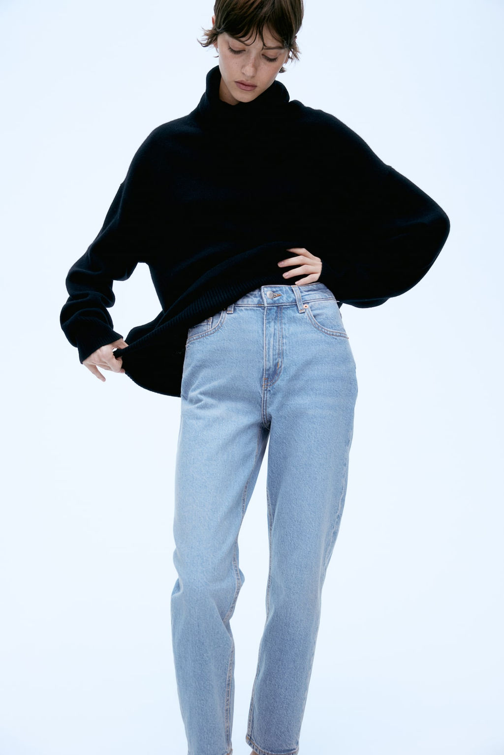 Slim Mom High Ankle Jeans - H&m фото 19