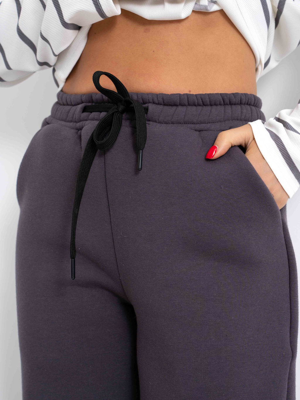 РАСПРОДАЖА Брюки карго_265/графит - Ihomelux фото 5