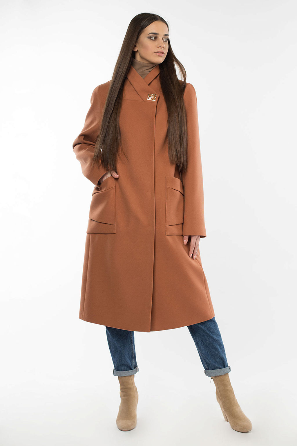 Пальто женское демисезонное - El podio фото 2