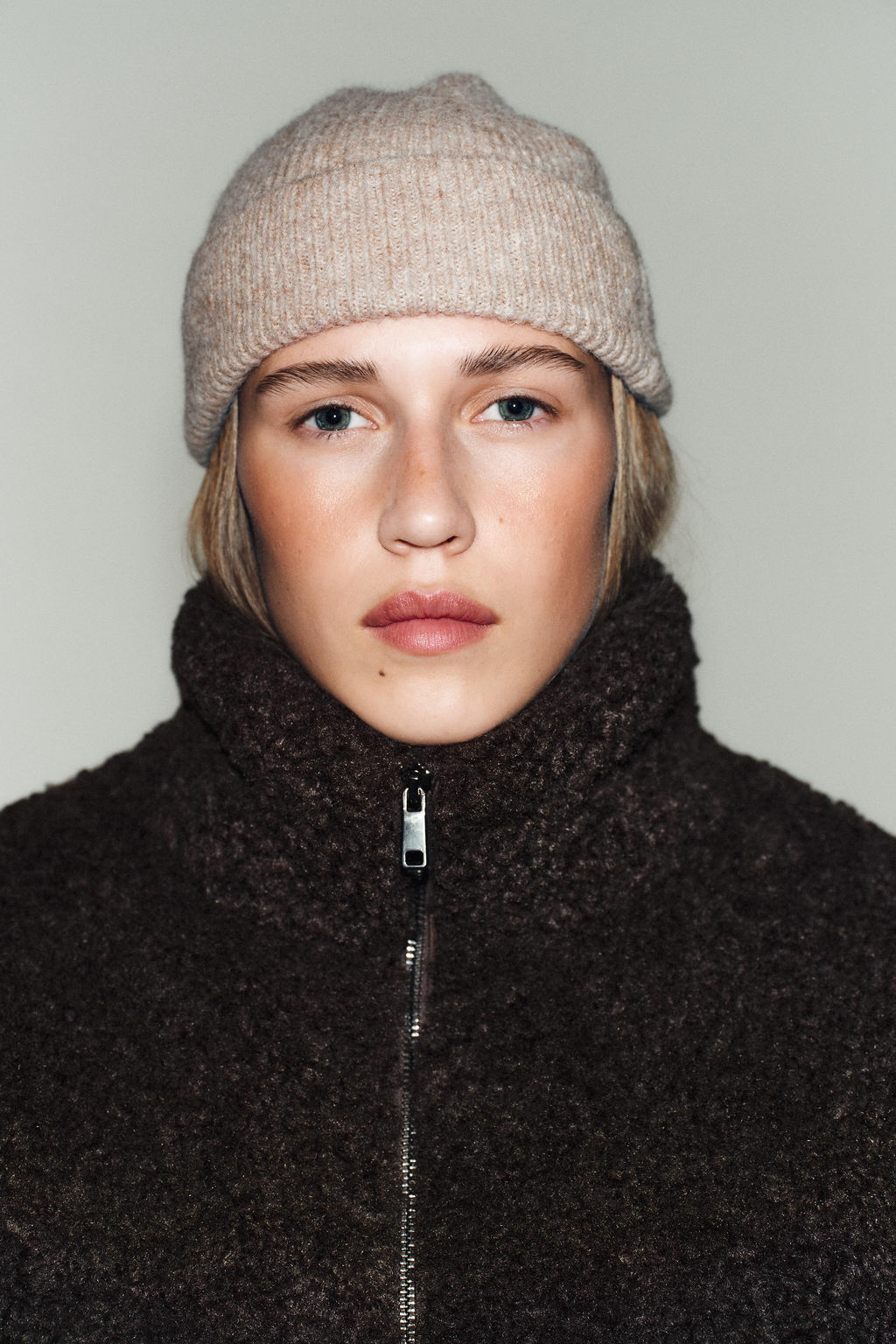 FLEECE ANORAK WITH THERMAL INSULATION