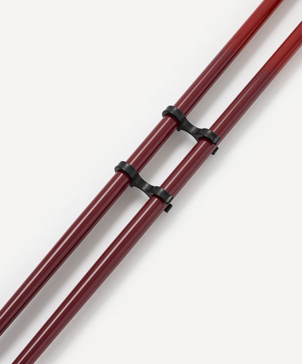 Палки для скандинавской ходьбы BERGER Travel Forest BTF25NP1-01, 106 см, цельные, красный фото 7