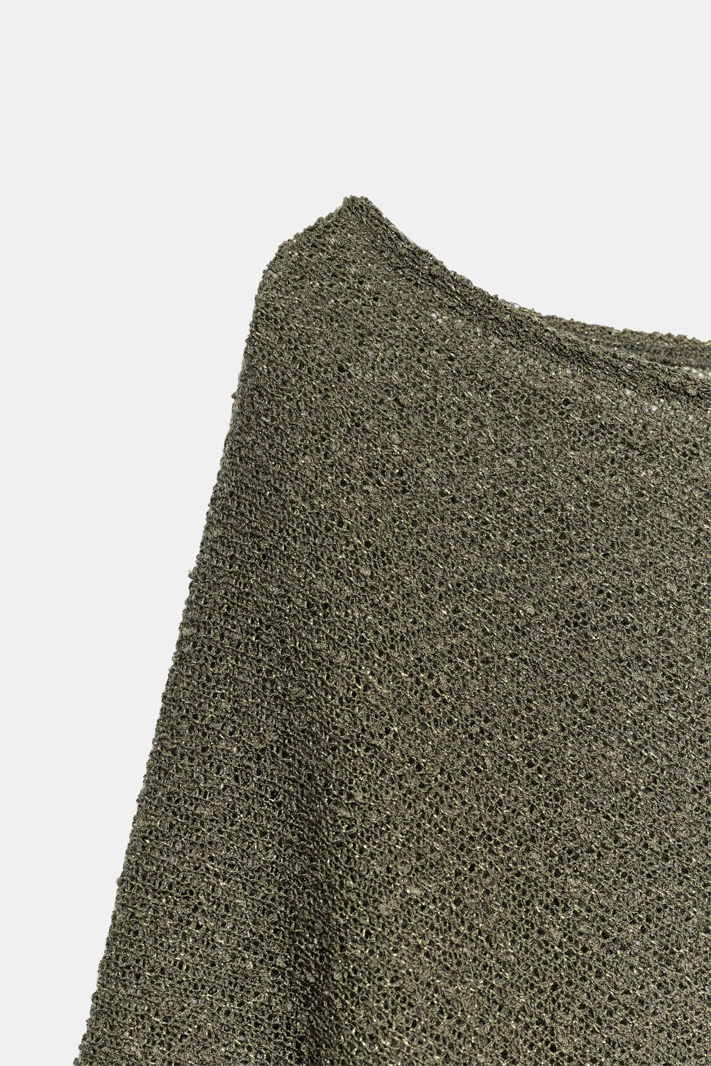 CAPA ASIM?TRICA HILO METALIZADO / Khaki