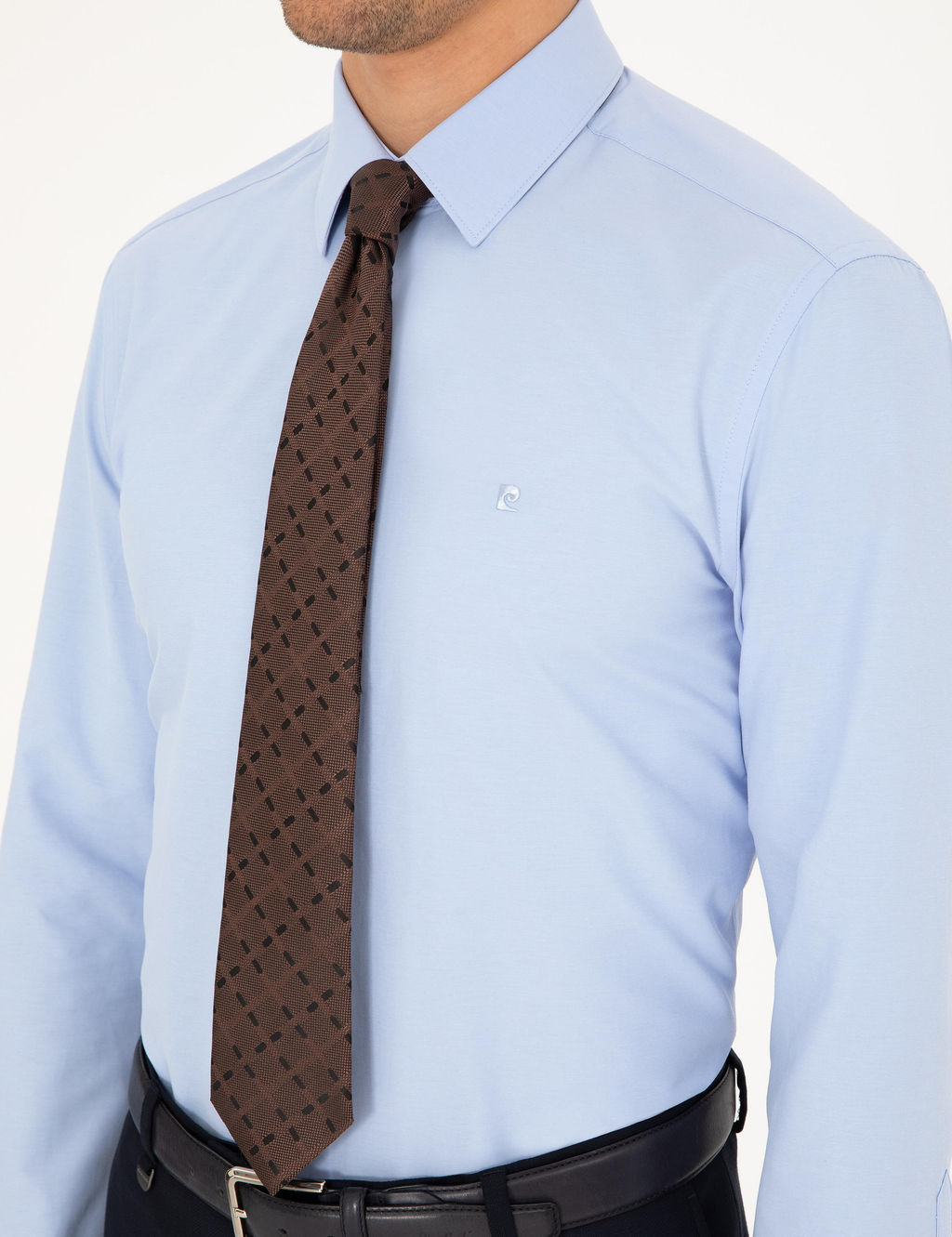 Mavi Slim Fit Uzun Kollu Basic G_mlek - Pierre cardin фото 7