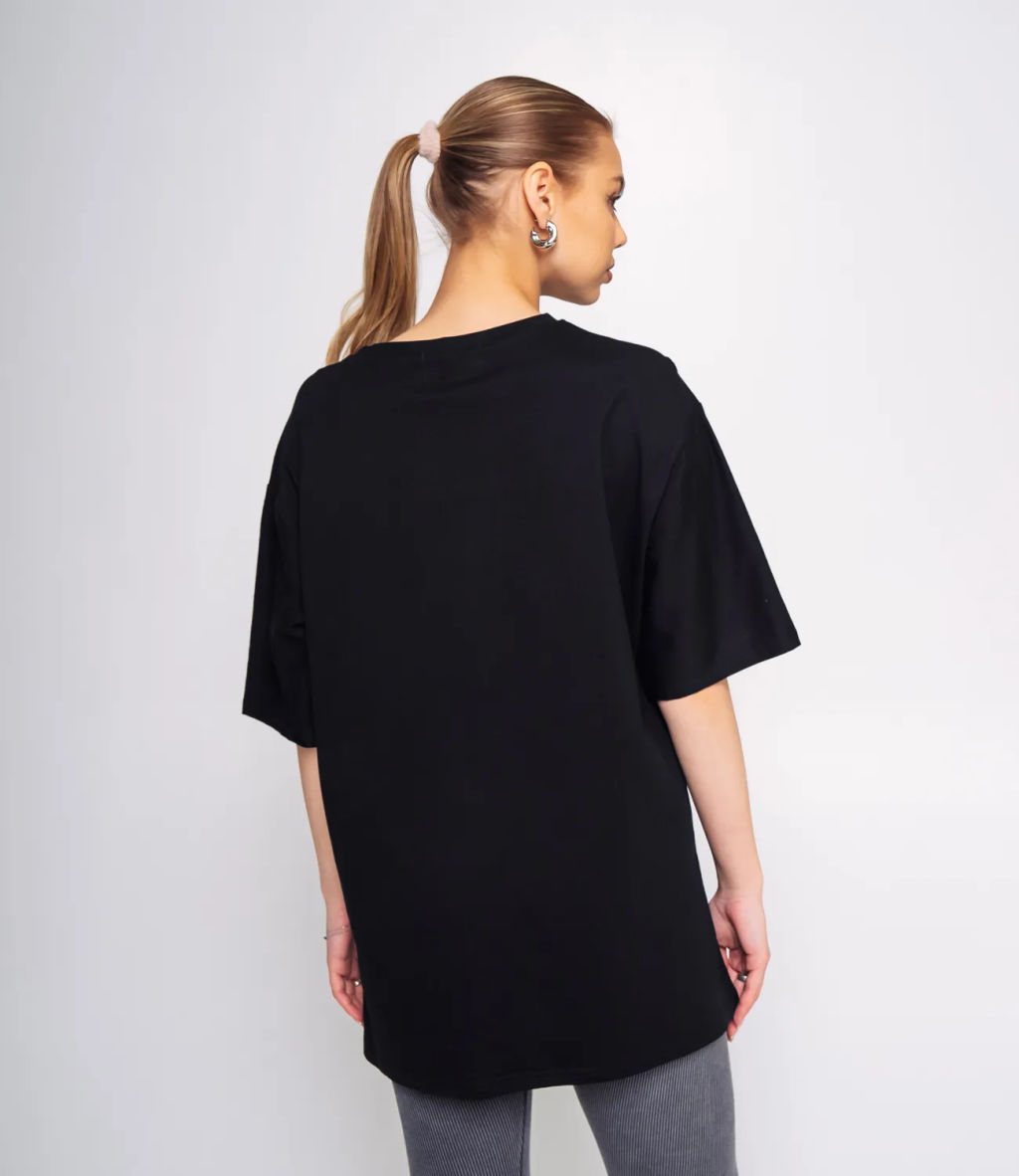 Футболка #ОКТ075001, чёрный