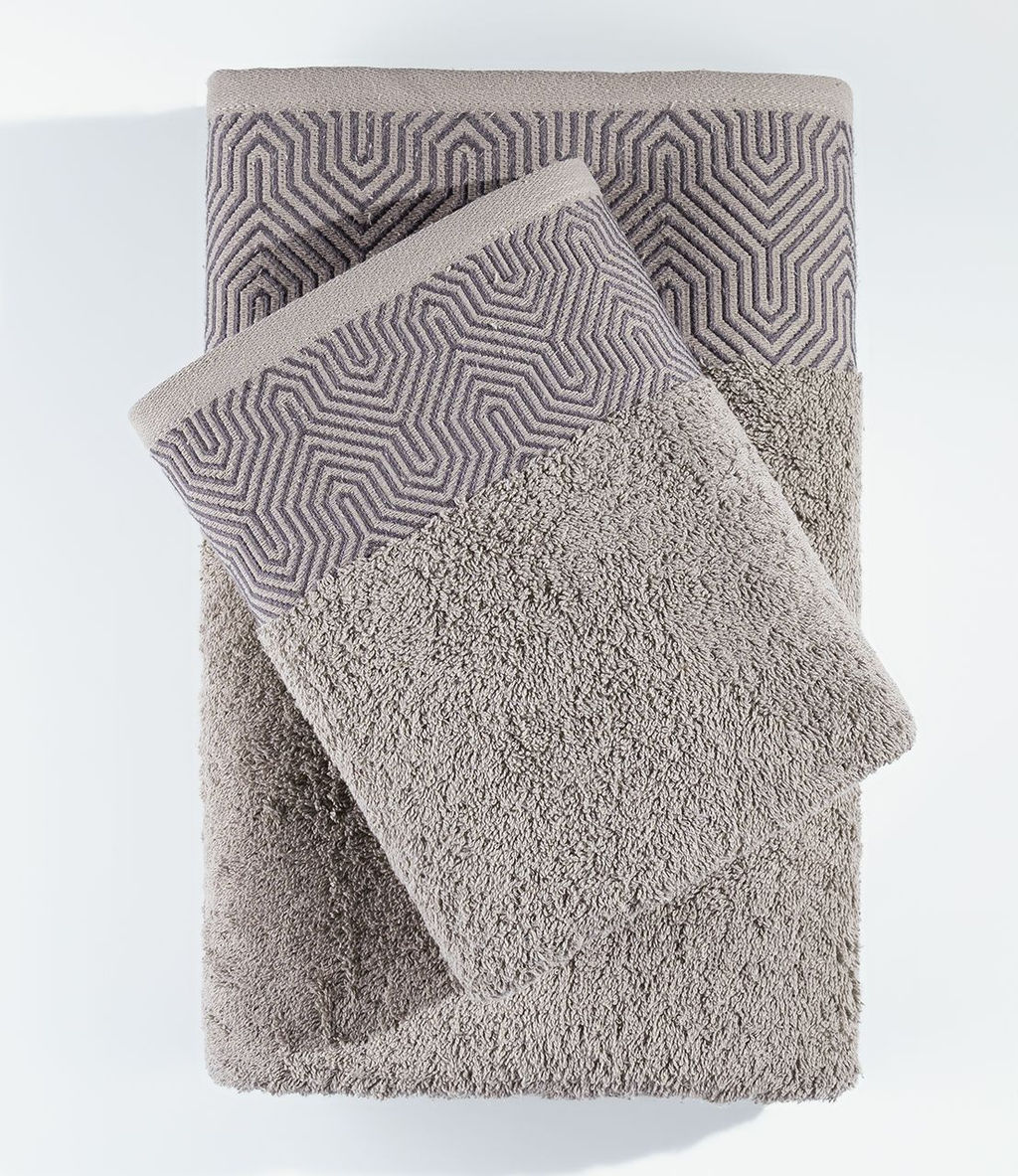 -10% Полотенце Калипсо 70х140 см Серый - Ecotex фото 7