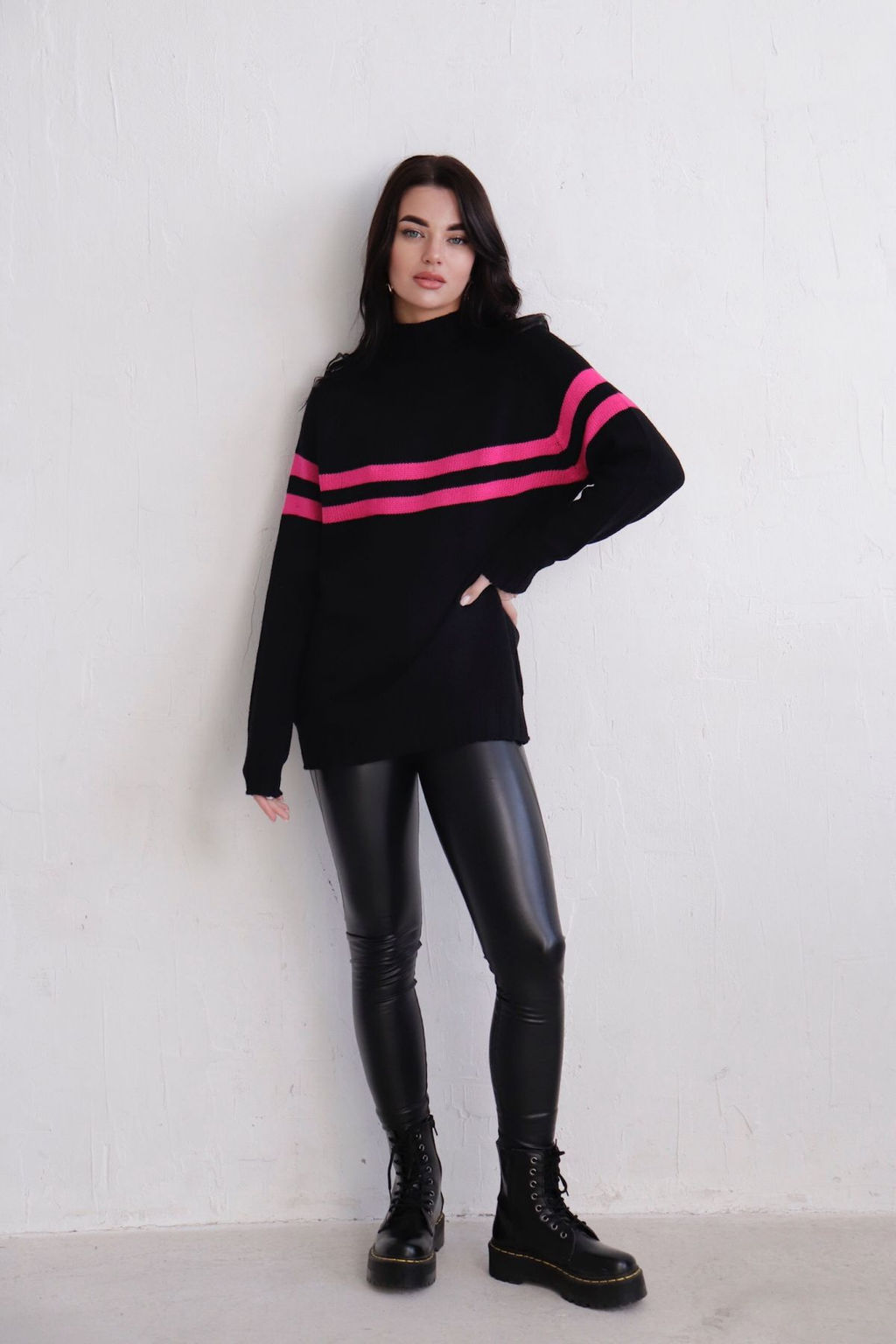 10089 Свитер чёрный - Martichelli фото 10