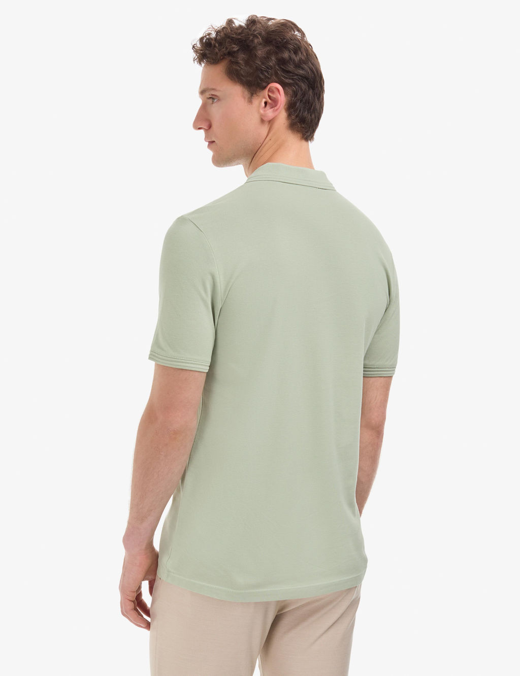 _a_la Regular Fit %100 Pamuk K_vr_lmaz Polo Yaka Basic Ti__rt