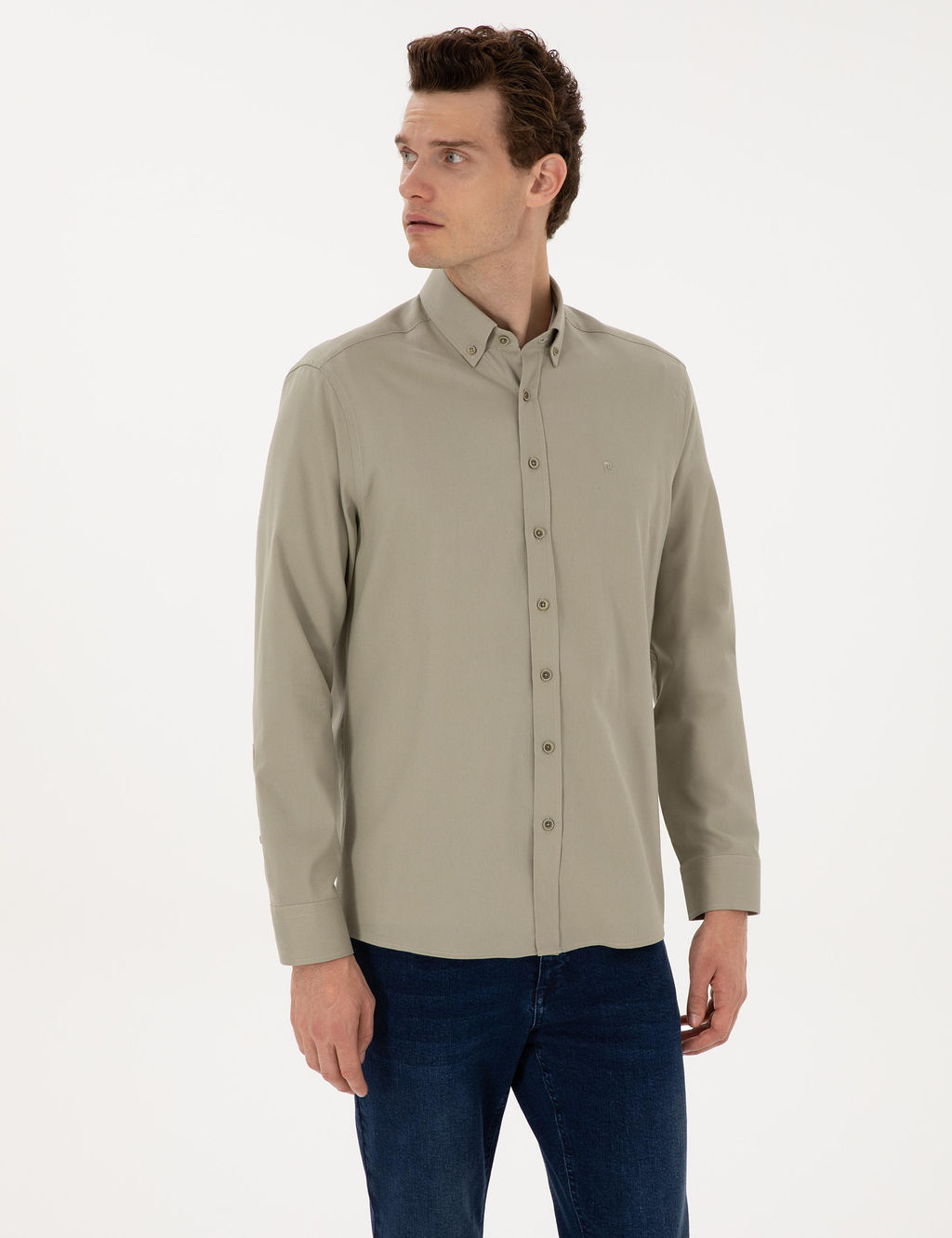 Su Ye_ili Regular Fit Uzun Kollu G_mlek - Pierre cardin фото 3