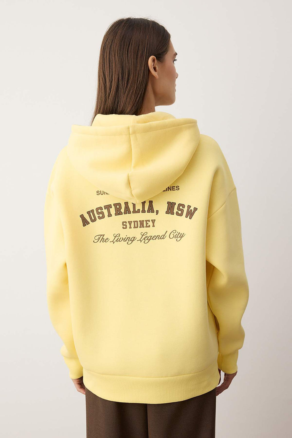 Zumrut Yesili Orme Sweatshirt TWOAW26SW00184 - Trendyolmilla фото 8