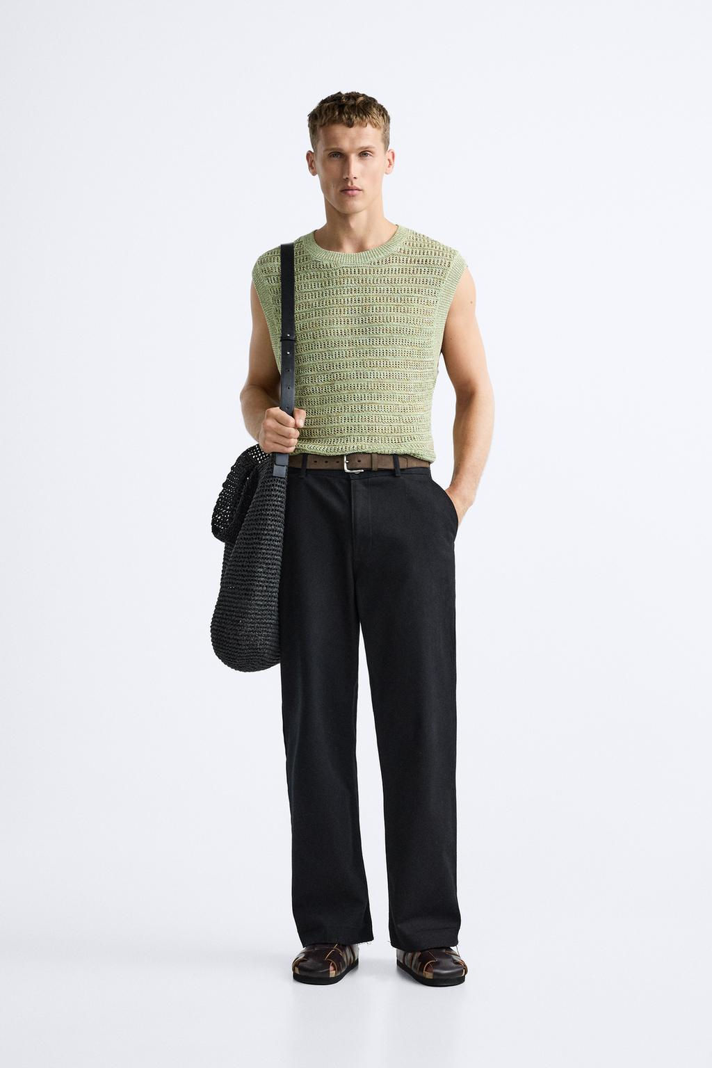 TEXTURED KNIT VEST - Zara фото 5