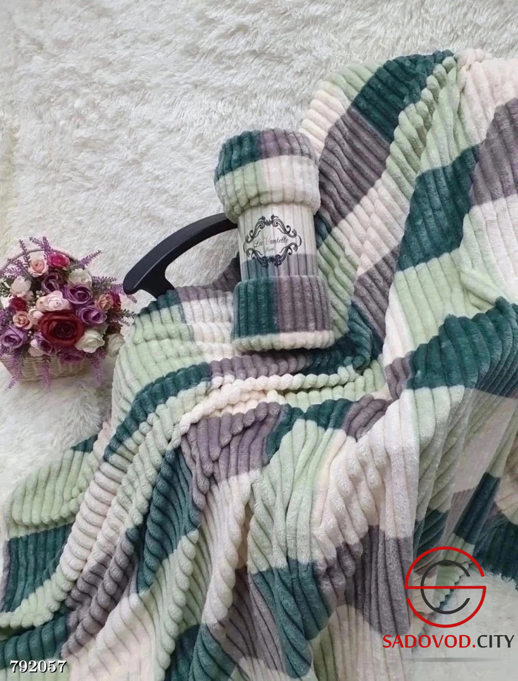 Плед для дома на диван или кровать