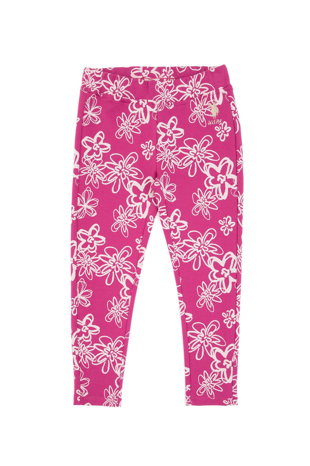 K_z _ocuk Pembe Tayt - U.s. polo assn фото 4