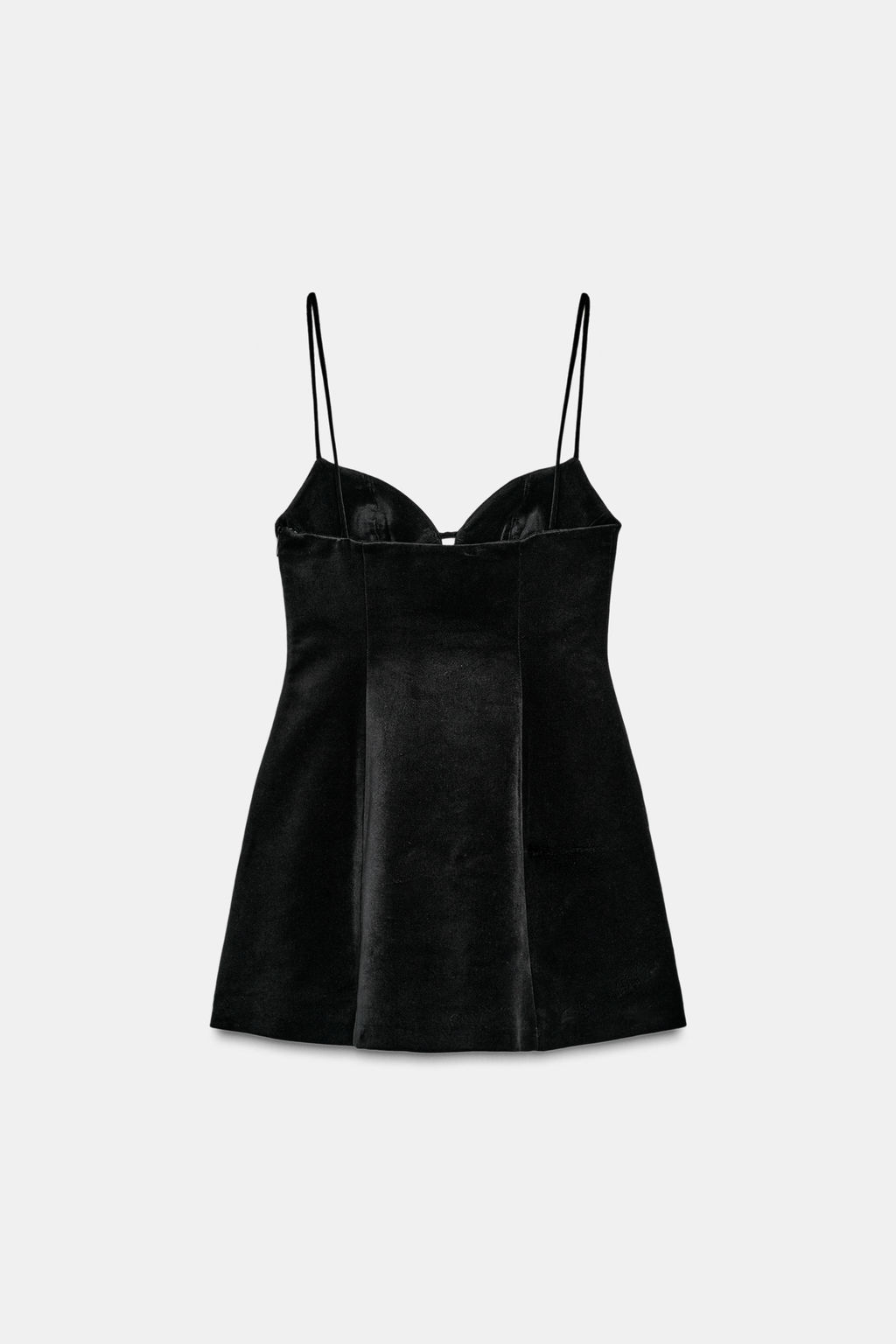SHORT DRESS WITH VOLUME STRAPS - Zara фото 6