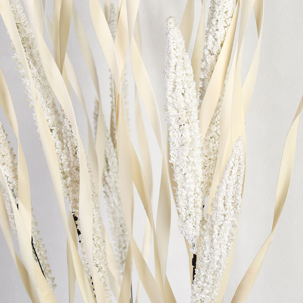 Сухоцвет 5 штук набор 160 см белые / GA103-1W /уп 40/ - ГалеонТрейд фото 6