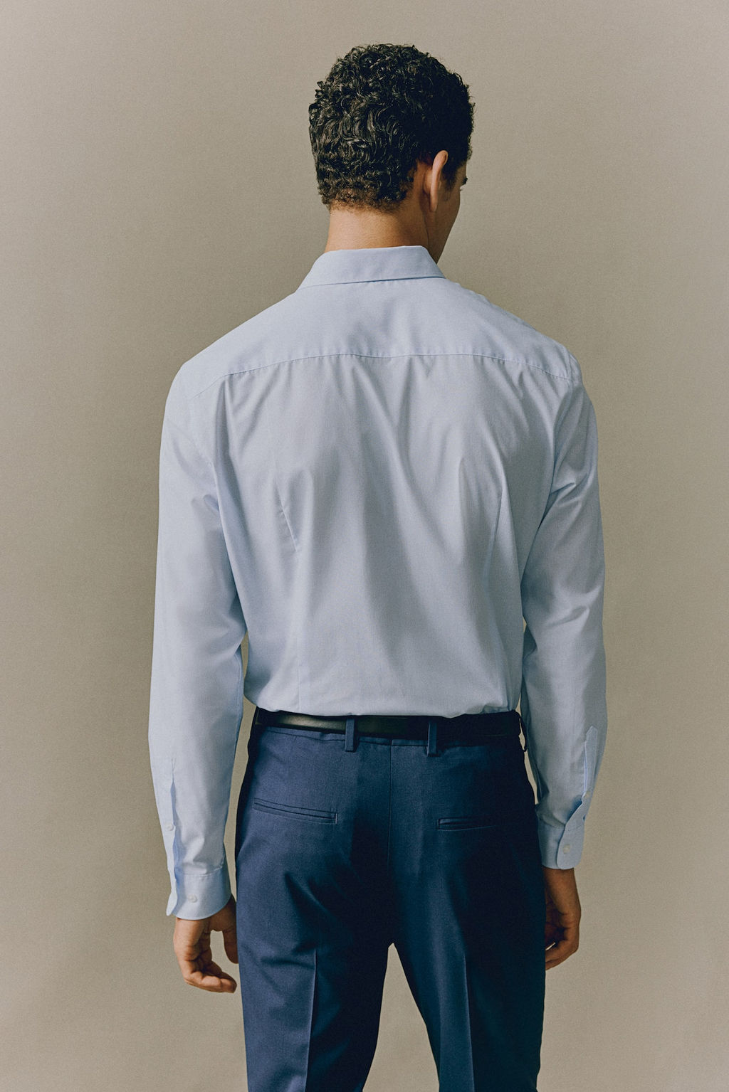 Camisa de facil planchado Slim Fit - H&m фото 3