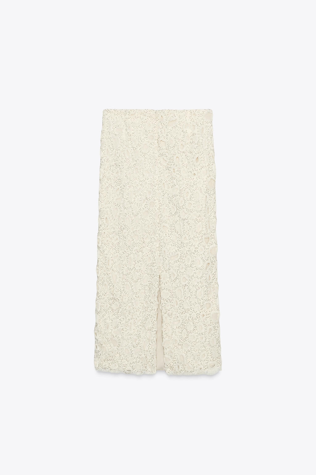 ZW COLLECTION BEADED MIDI SKIRT - Zara фото 7