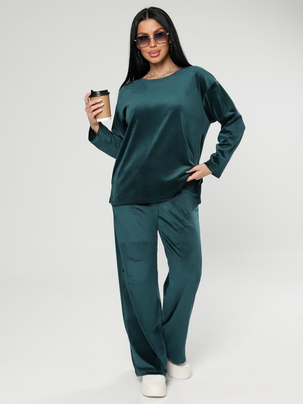 IV-CAPRIZ Чарлот - костюм из стрейч велюра  фото 29