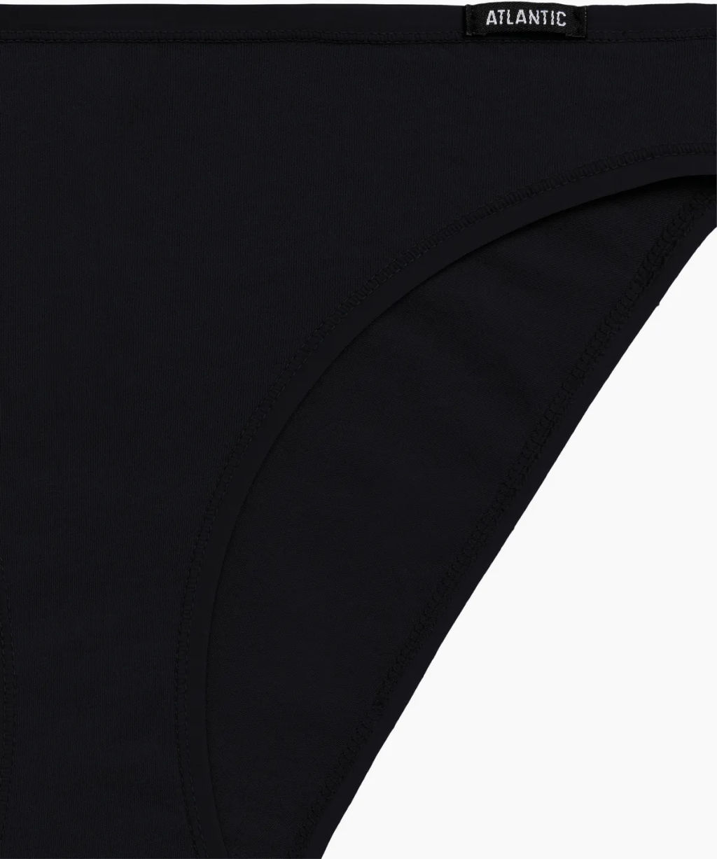 ATLANTIC 3BLP-602 Трусы спорт Basic - набор 3 шт. черный  фото 6