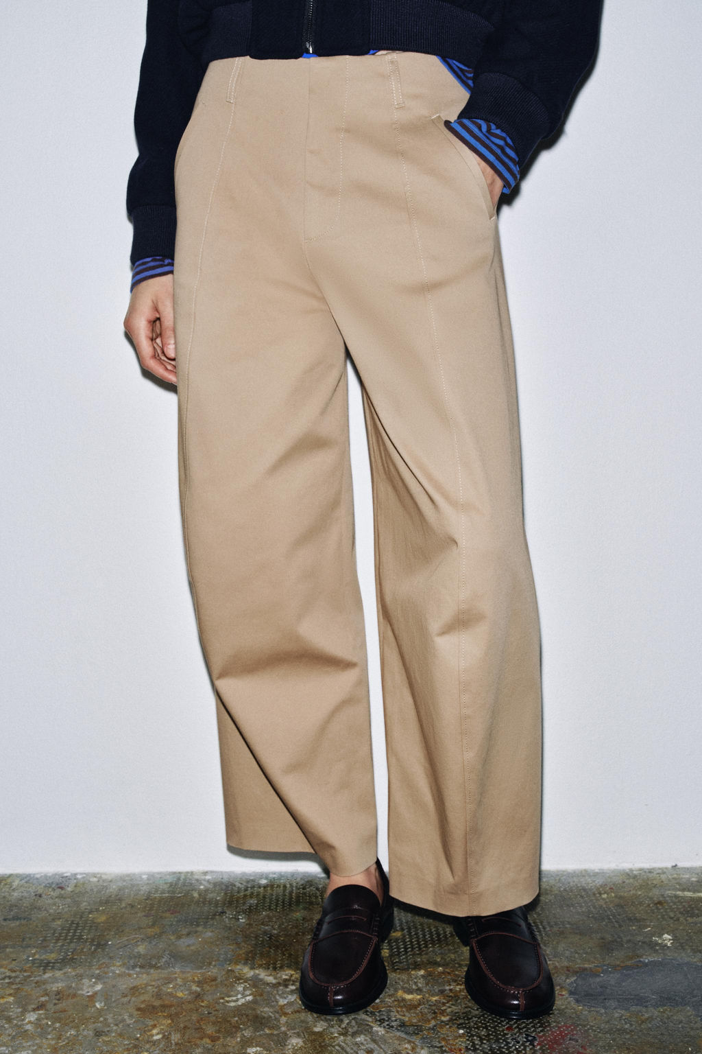 ZW COLLECTION CARROT TROUSERS - Zara фото 4