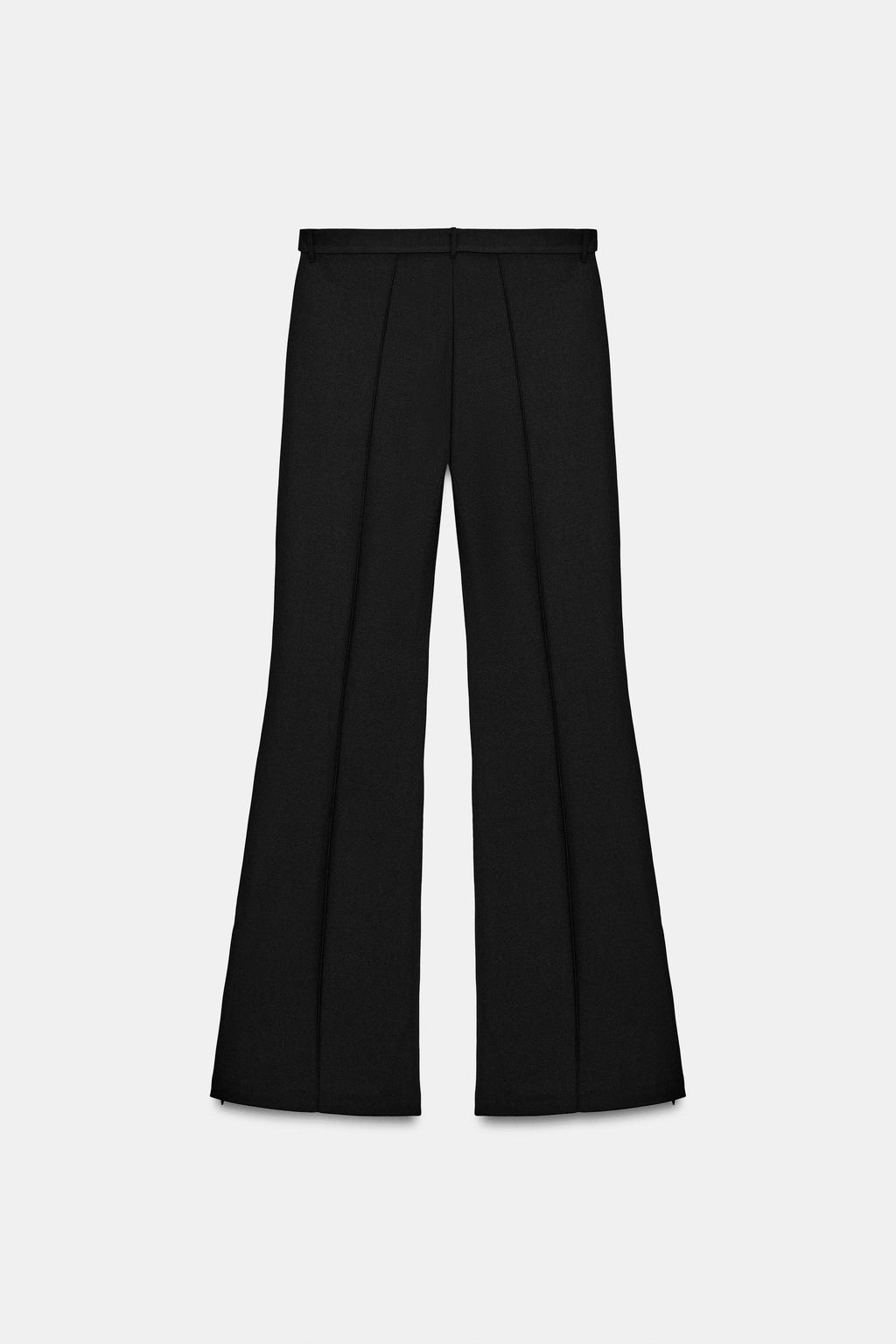 PANTAL?N CINTUR?N CREPE / Negro - Zara фото 7