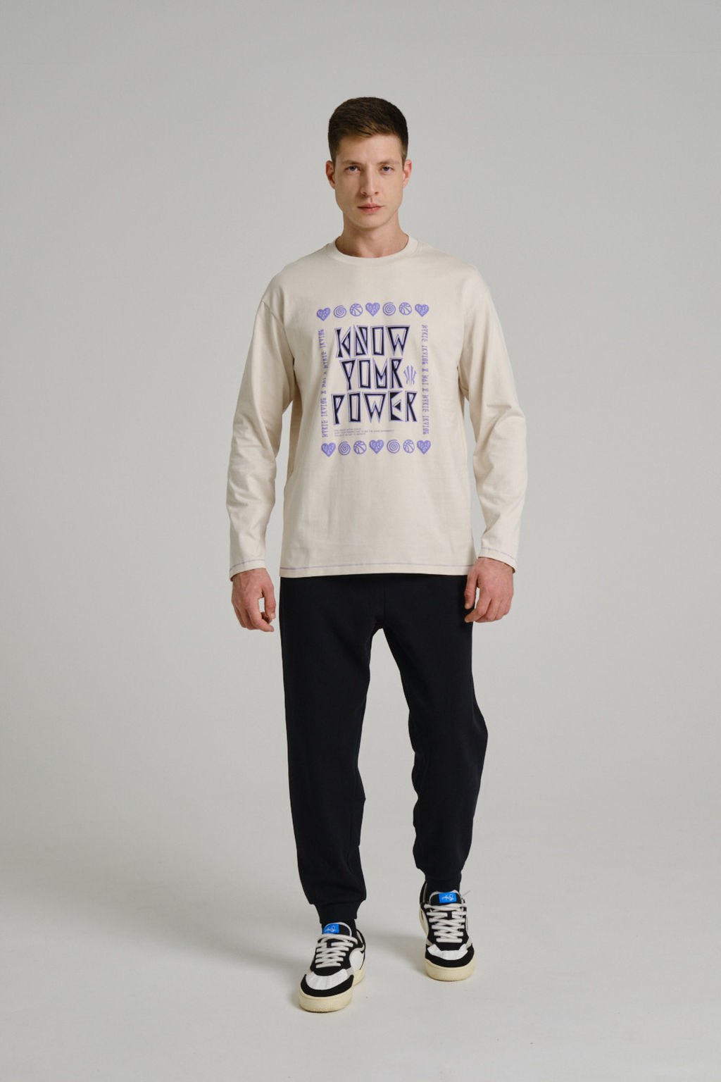 Лонгслив Бежевый KAI LS Tee - Anta фото 2