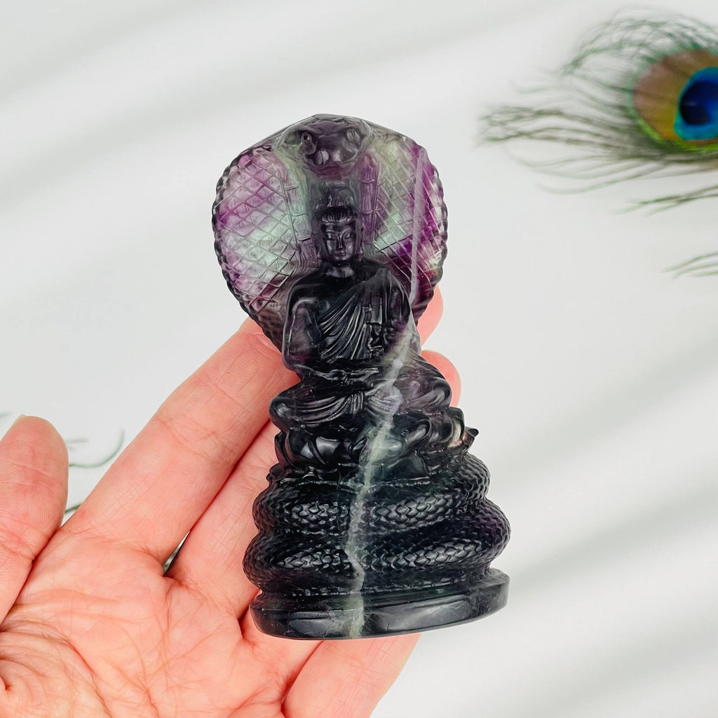 Статуэтка Будда из Флюорита