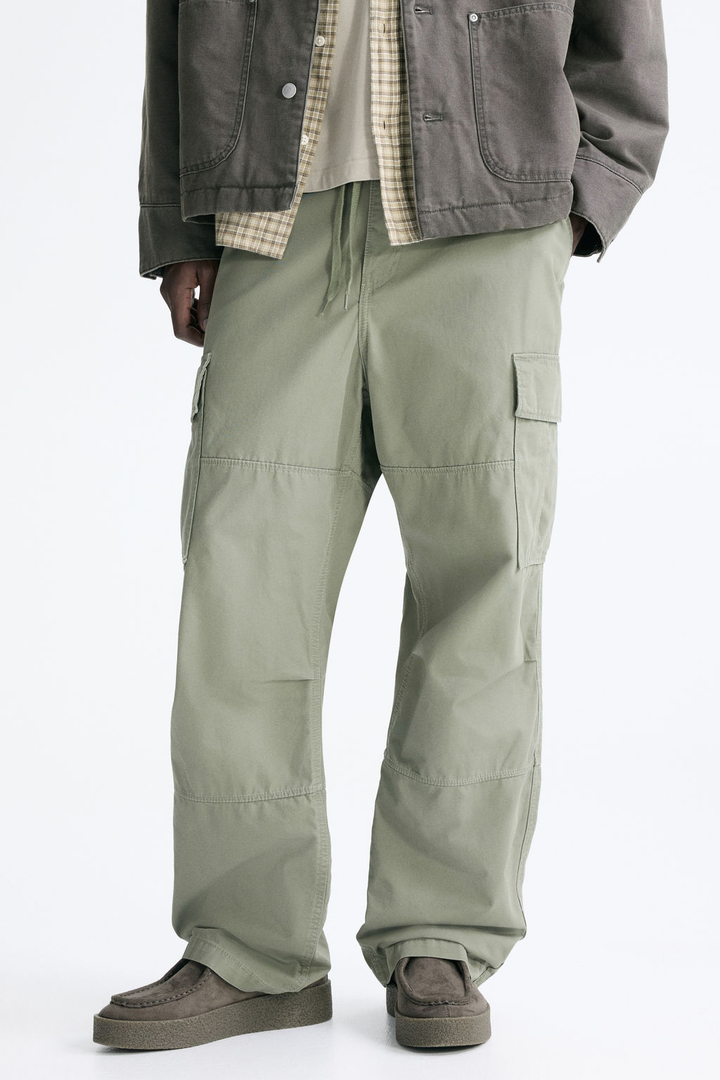 Pantal?n cargo de algod?n Relaxed Fit - H&m фото 7