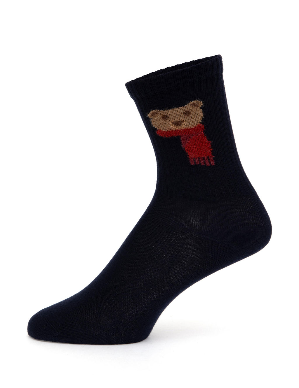 Kad_n Lacivert Soket _orap