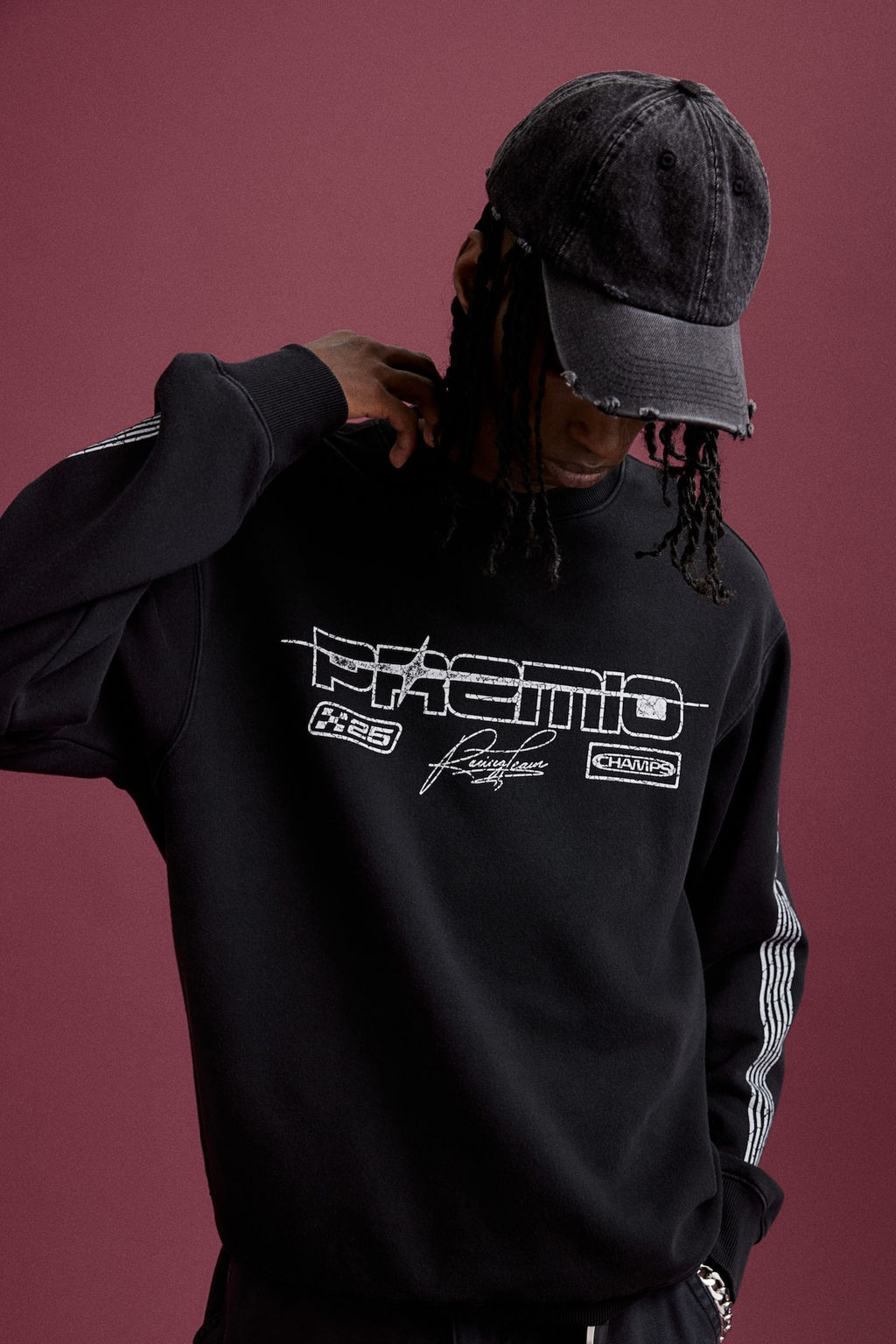 Sudadera con estampado Loose Fit - H&m фото 3