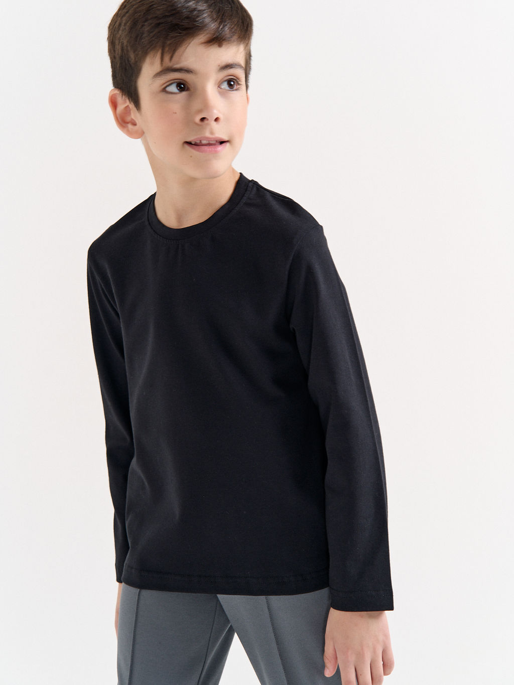 Лонгслив Уголь 7+ - Bungly фото 2