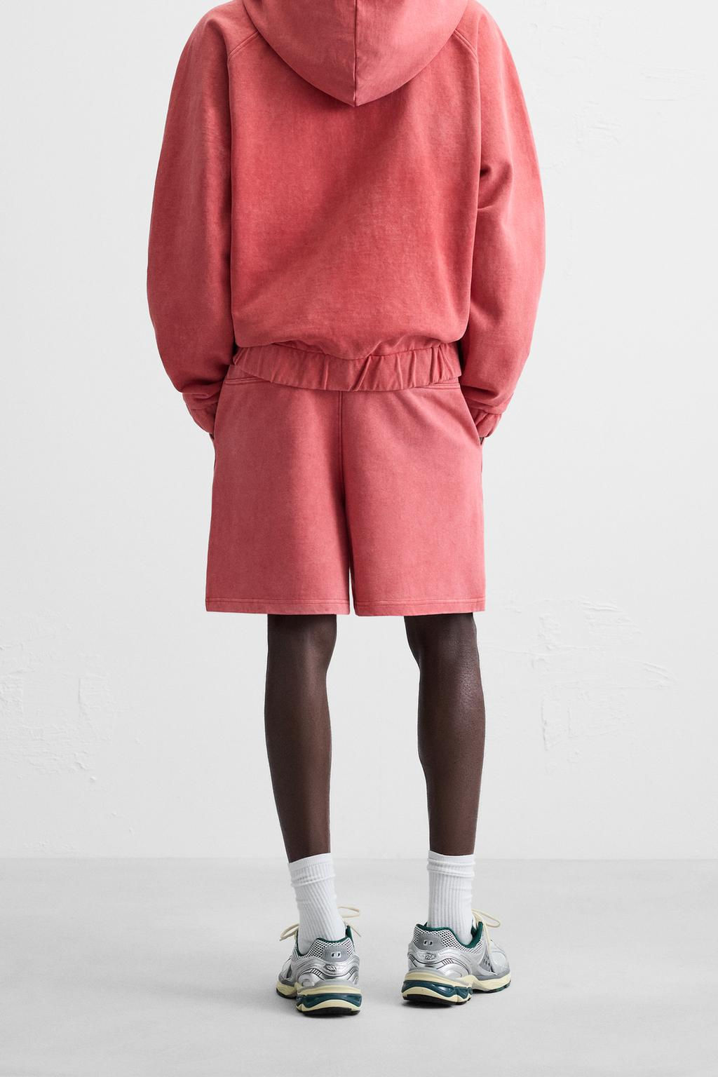 RELAXED FIT JOGGER BERMUDA SHORTS - Zara фото 3