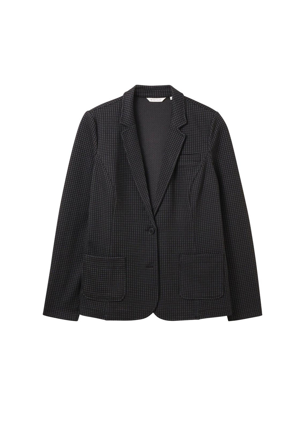 Блейзер, черно-серый - Tom tailor фото 2