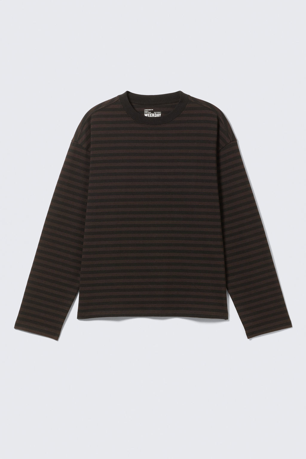 Camiseta de manga larga Loose Boxy - H&m фото 13