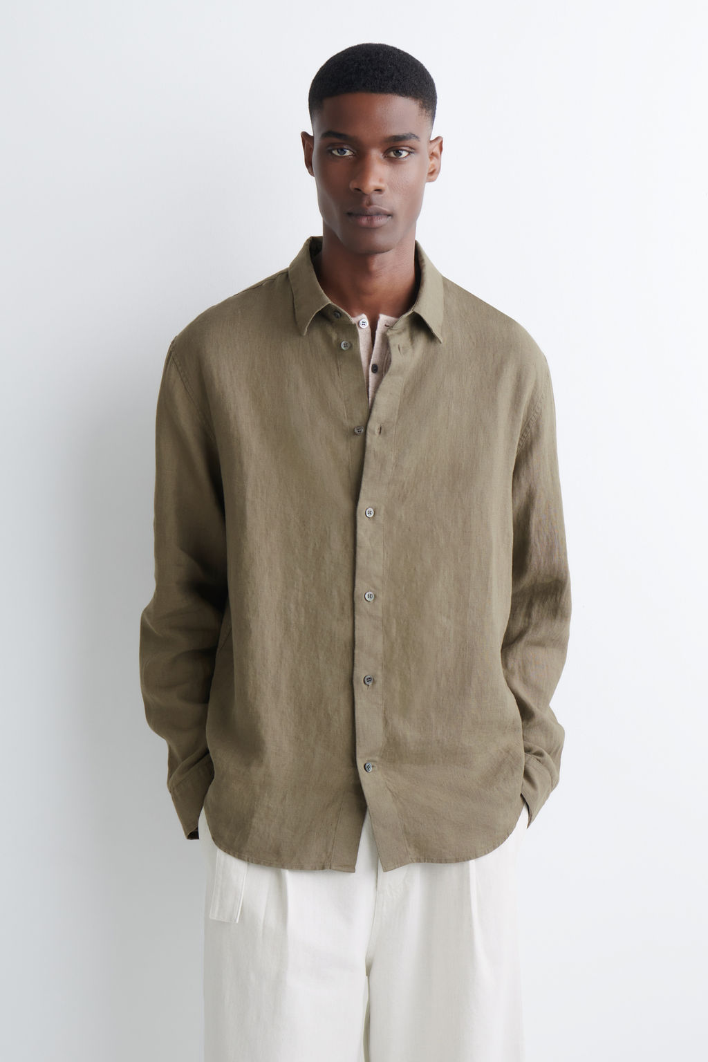 CAMISA DE LINO RELAXED FIT