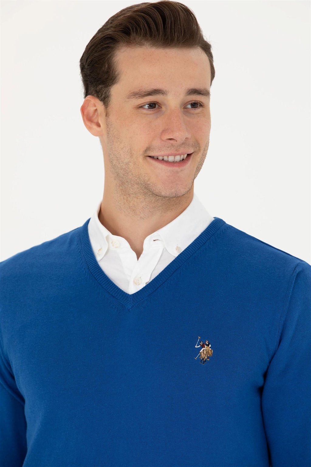 U. S. Polo Assn Мужской базовый свитер Saks - U.s. polo assn фото 2