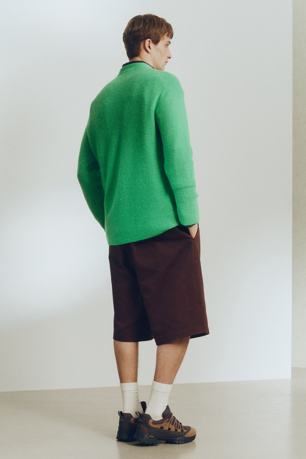 Jersey en punto de mezcla de lana Loose Fit - H&m фото 7