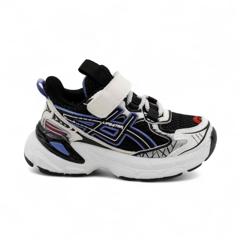 Кроссовки KJ34-2 черно белые - Sport фото 2