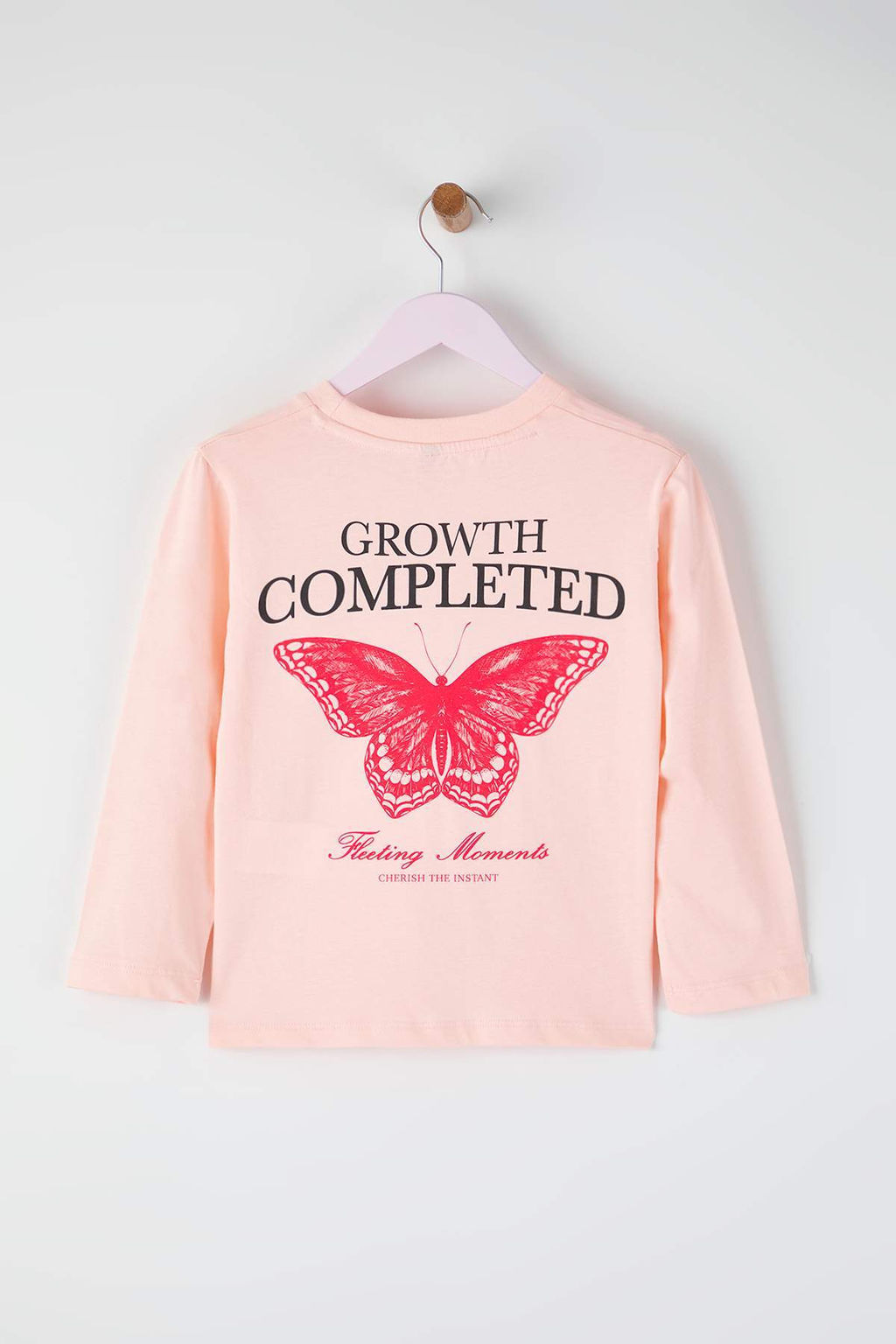 Ac?k Pembe K?z Cocuk 100% Pamuk Animal Bask?l? Regular Orme T-Shirt TKDAW26TS00007 - Trendyolmilla фото 3