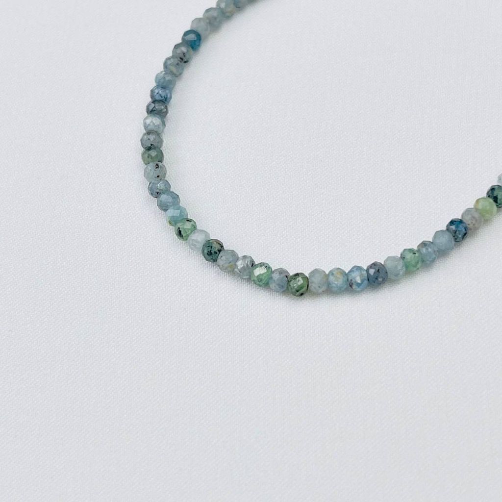 Браслет из синего Турмалина 18,5 см +