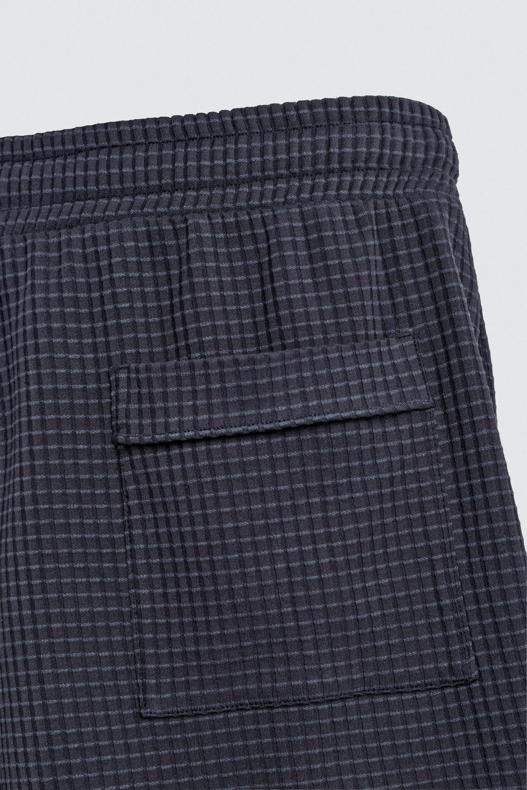 BERMUDA JOGGER ESTRUCTURA / Azul